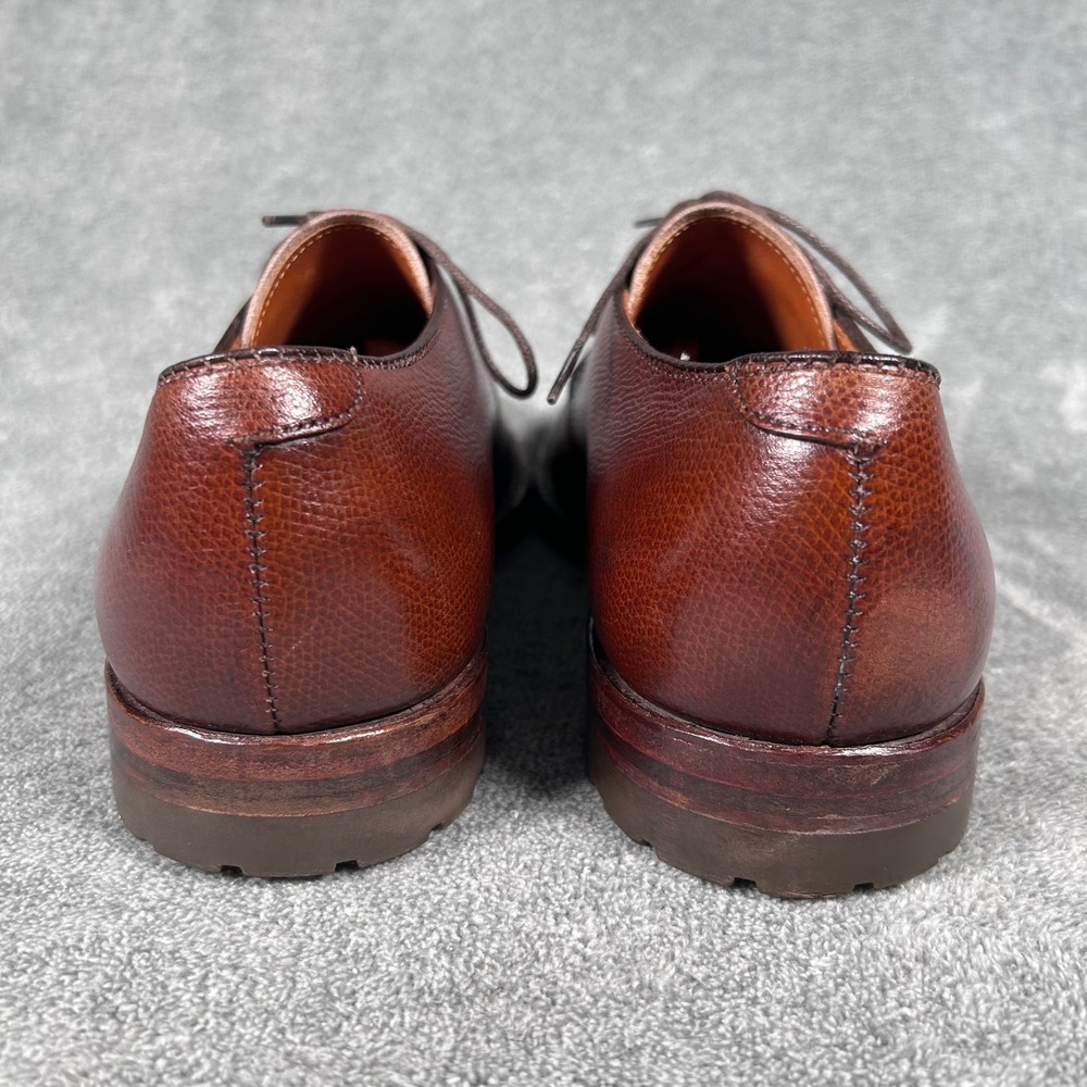 Alden 942C Dutton 3 Eyelet Blucher Brown Alpine Grain Made USA Mens 9.5 A/C - Picture 6 of 15